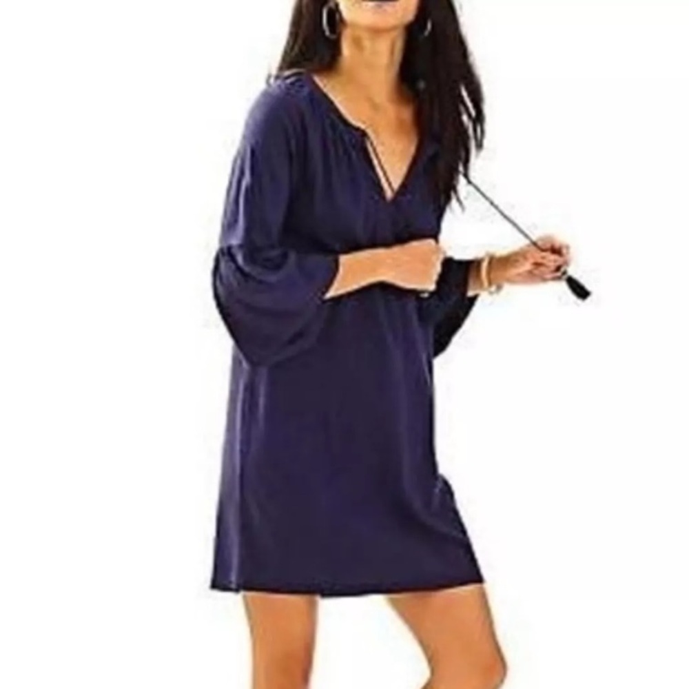 Lilly Pulitzer sz extra sm blue dress